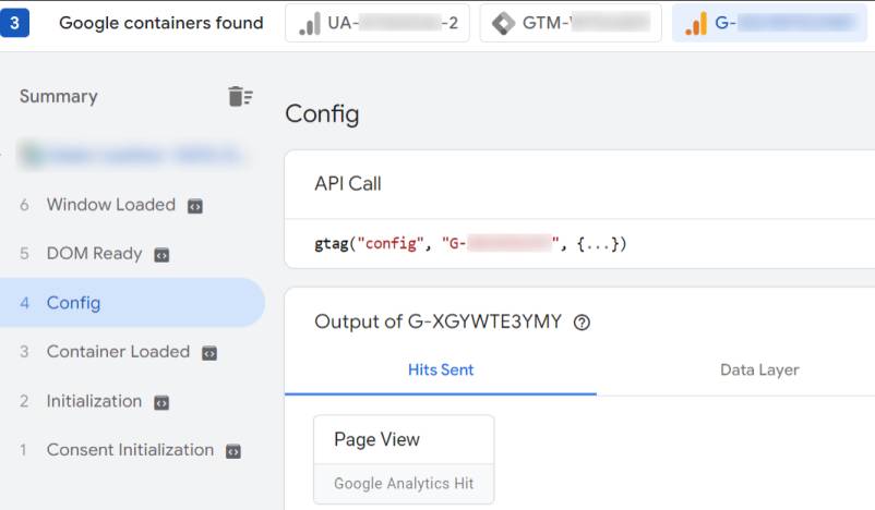 Page view debugging in Google Tag Manager for Shopify