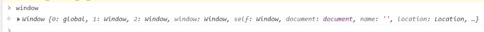 window in Chrome developer tools