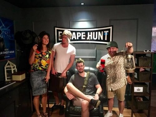 Digital Darts at the Escape Hunt 2018