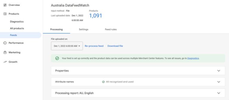 How to submit Google Merchant Center feed for success