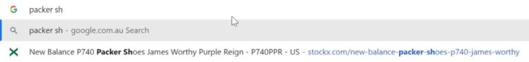Descriptive URLs browser search