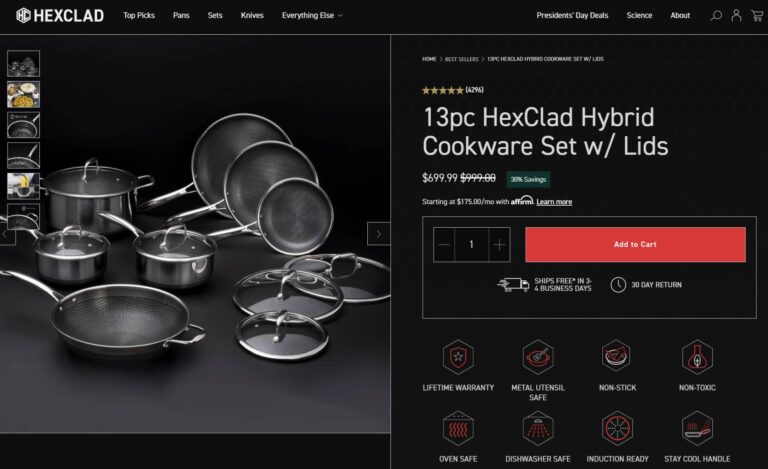Hexclad icons for trust