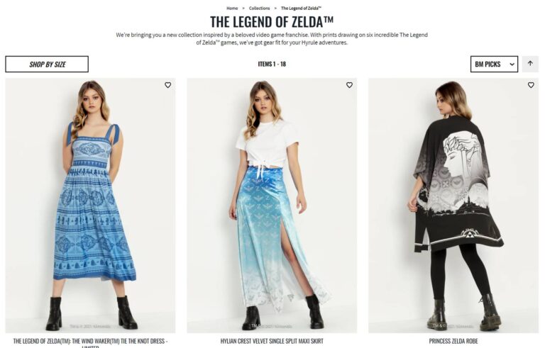 Black Milk Clothing photos for The Legends of Zelda