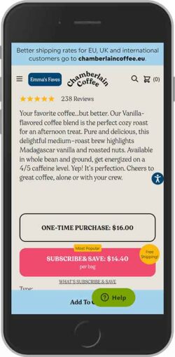 Chamberlain Coffee subscription