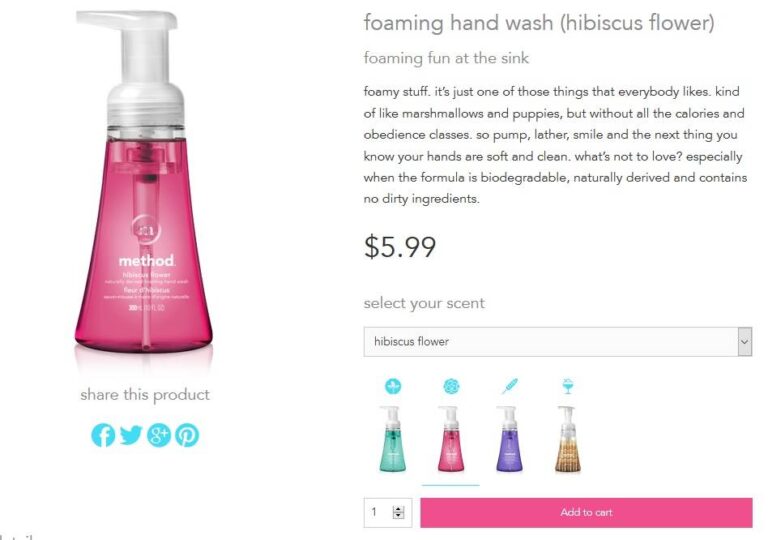Method Home product description