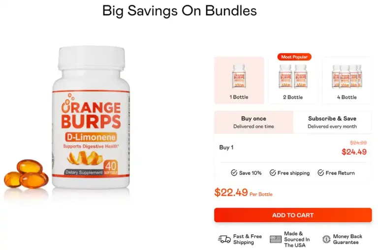 One-time purchase product preview for test subscription