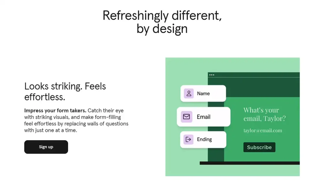 TypeForm Shopify quizzes