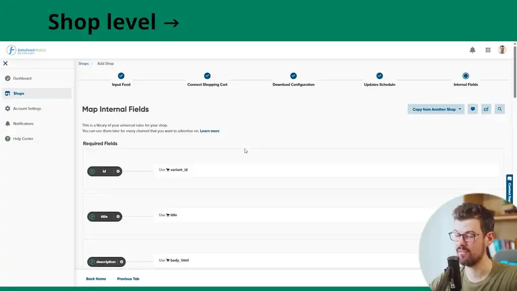 Shop level